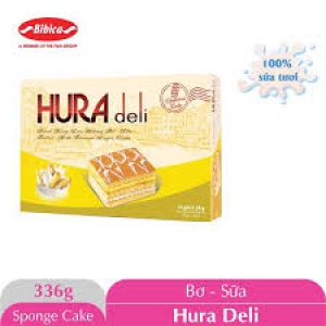 Bánh Hura Deli - Hương bơ sữa (28g x 6 Gói)